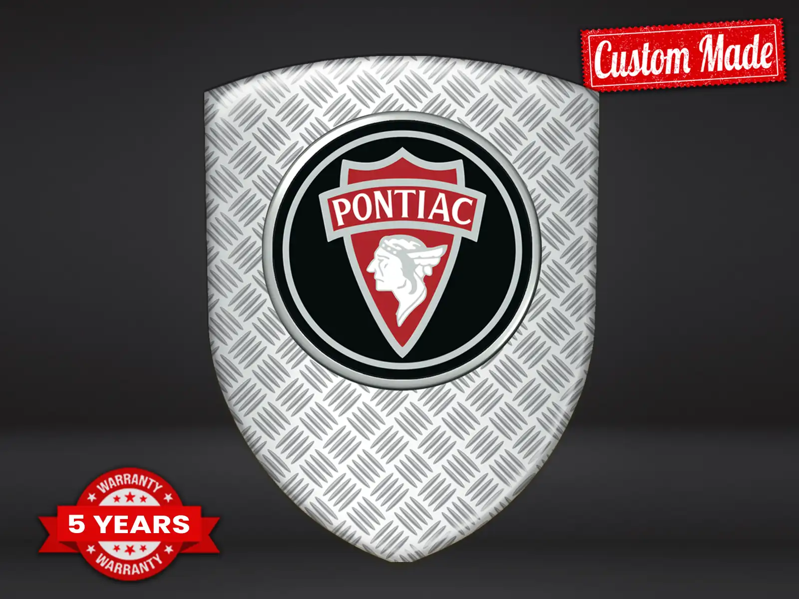 Pontiac Pegatinas Logo Impresas Carreras Alta Gama Personalizable